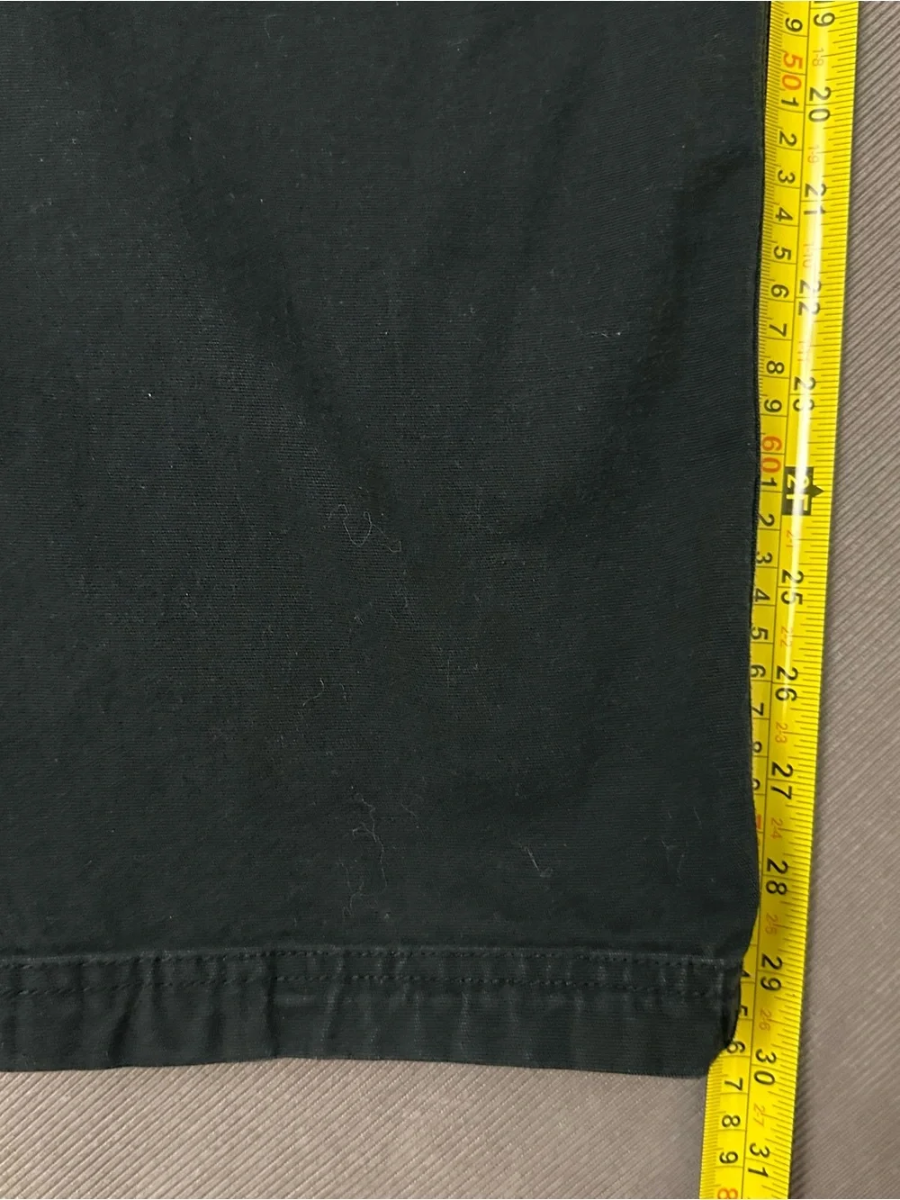 DULUTH TRADING Flex Fire Hose Canvas Pants Mens 36 X 30 Standard Fit Black
